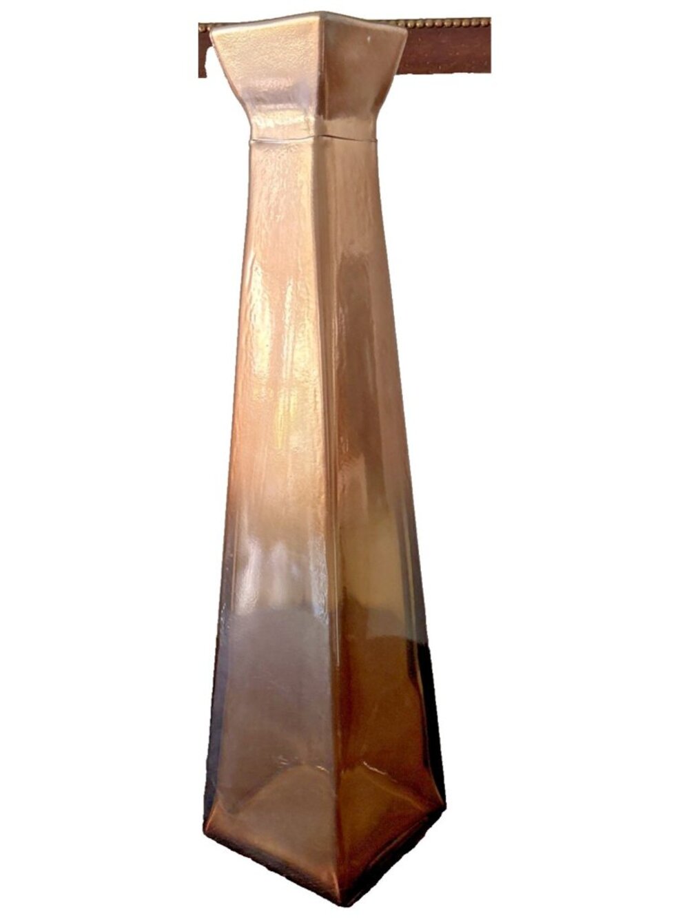 VIDRIOS SAN MIGUEL  21.5” 100% Recycled Glass Vase Illuminated-READ!